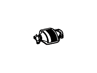 Lexus 18450-50010 Catalytic Converter Assembly