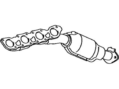 Lexus 17104-38050 Exhaust Manifold Sub-Assembly, Right