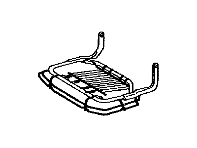 Lexus 71650-48050 Frame Sub-Assy, Rear Seat Cushion, RH