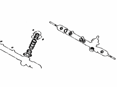 Lexus 04455-33010 Gasket Kit, Power Steering Control Valve Overhole