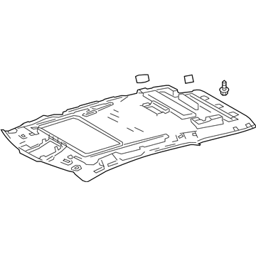 Lexus 63310-0E421-B1 Headlining Assy, Roof