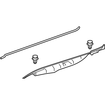 Lexus 53807-53040 Reinforcement Sub-As