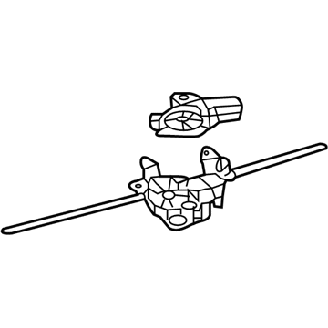 Lexus 63206-11020 Gear Sub-Assembly, Tilt