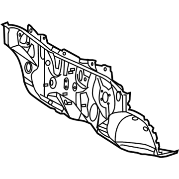 Lexus 55101-0E101 PANEL SUB-ASSY, DASH