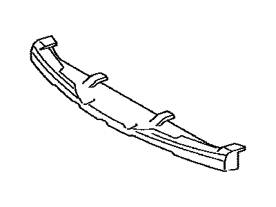 Lexus 52614-50030 ABSORBER, Front Bumper