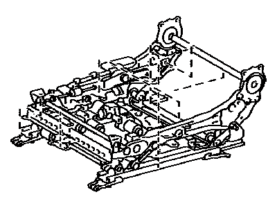 Lexus 72020-50210 Adjuster Assy, Front Seat, LH