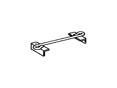 Lexus 74404-AC020 Clamp Sub-Assy, Battery