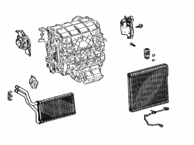 Lexus 87050-06870 Radiator Assembly, Air C