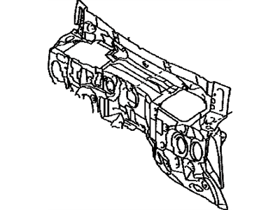 Lexus 55210-60270 INSULATOR Assembly, Dash