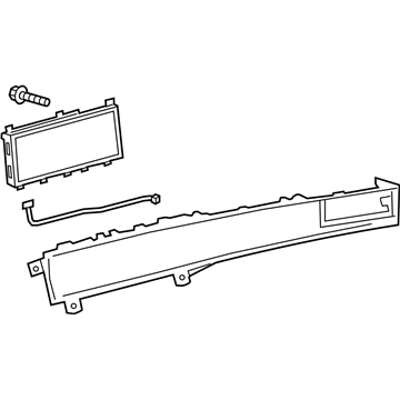 Lexus 86111-11022 DISPLAY, MULTI-DISPL