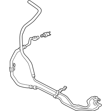 Lexus 44410-60510 Power Steering Pressure Feed Tube Assembly