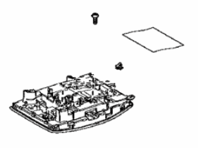 Lexus 81260-06061-E0 LAMP ASSY, MAP