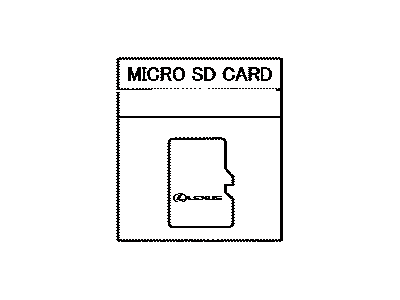 Lexus 86271-76030 Sd Card