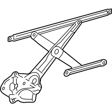 Lexus 69802-07030 Regulator Sub-Assembly