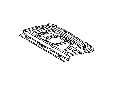 Lexus 64101-30860 Panel Sub-Assy, Upper Back