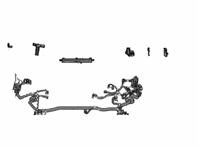 Lexus 82115-06G71 Wire, Engine Room Ma