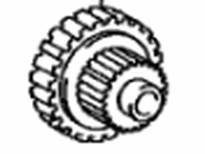 Lexus 35705-76010 Gear Sub-Assembly, REDUC