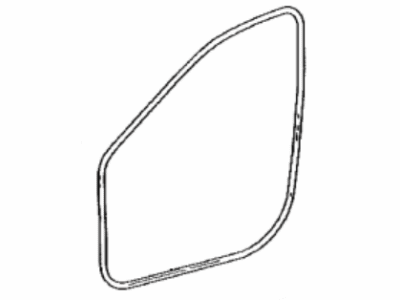 Lexus 62311-33130 WEATHERSTRIP, FR Doo