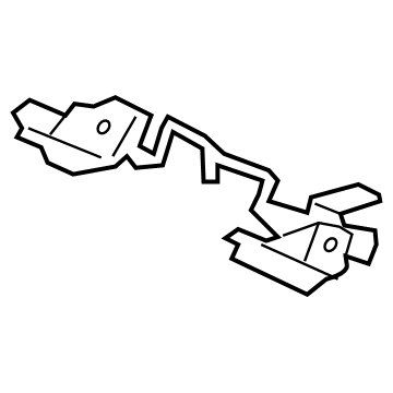 Lexus 73705-06110 Bracket Sub-Assembly, Cr