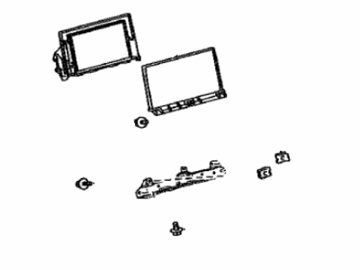 Lexus 86110-78021 Multi-Display Assy