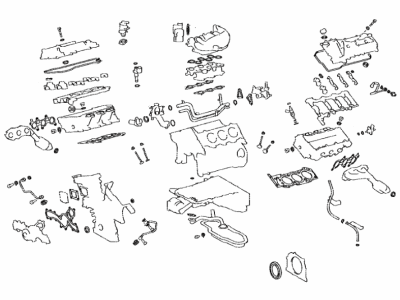 Lexus 04112-31390 Gasket Kit, Engine Valve Grind