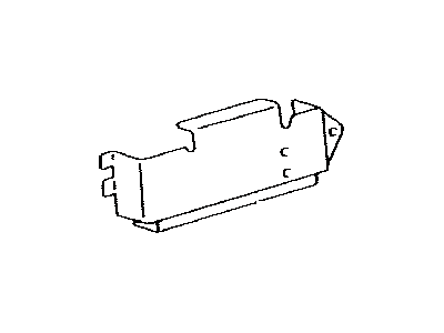 Lexus 86729-48070 Bracket, Mobilephone, No.2