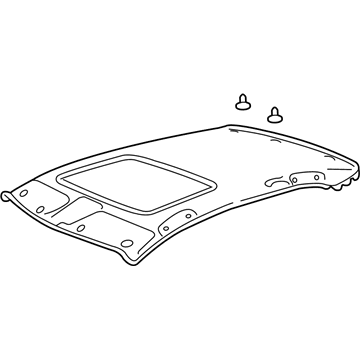 Lexus 63310-50090-B0 Headlining Assy, Roof