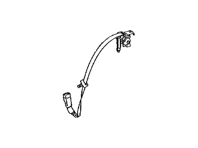 Lexus 73480-33232-C0 Belt Assembly, Rear Seat Inner