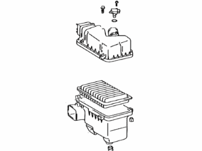 Lexus 17700-31671 Cleaner Assy, Air