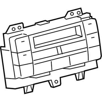 Lexus 55904-60120 Housing Sub-Assy, Heater Control