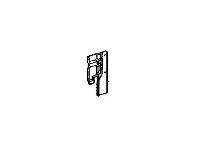 Lexus 53154-53050 Guide, Radiator GRIL