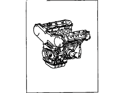 Lexus 19000-20830 Engine Assy, Partial