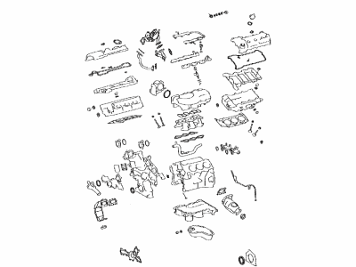 Lexus 04111-31C52 Gasket Kit, Engine O