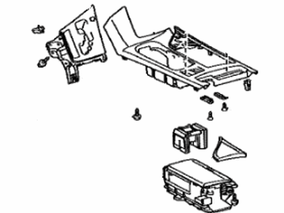 Lexus 58804-0E010-C3 Panel Sub-Assembly, Console