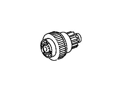 Lexus 28011-50060 Clutch Sub-Assy, Starter