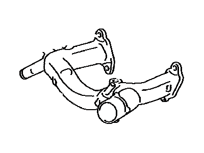 Lexus 16355-38020 Joint, Water By-Pass, Front