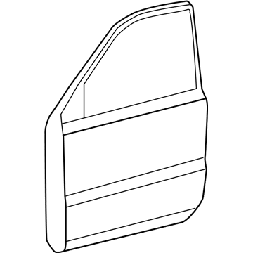 Lexus 67001-60620 Panel Sub-Assy, Front Door, RH