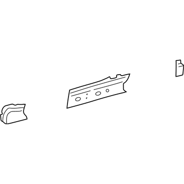 Lexus 61401-53011 Rail Sub-Assy, NO.1 Lower Outer, RH