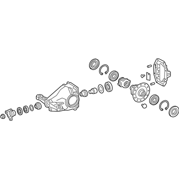 Lexus 41110-50390 Carrier Assembly, Differential