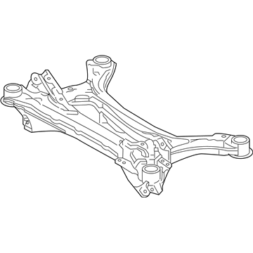 Lexus 51206-06130 Member Sub-Assembly, RR