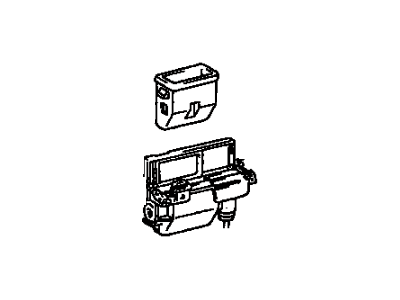 Lexus 74110-24040 Receptacle Assy, Front Ash