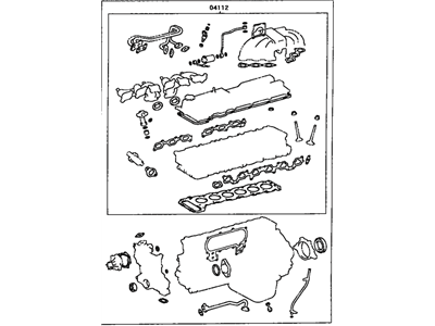 Lexus 04111-66030 Gasket Kit, Engine Overhaul