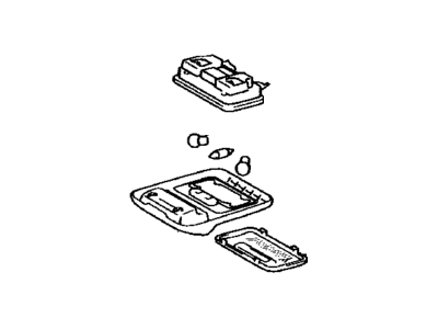 Lexus 81260-50310-B0 Lamp Assy, Map
