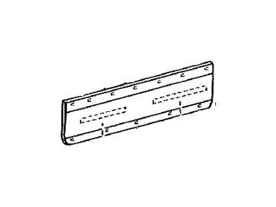 Lexus 75731-60170-C0 Moulding, Front Door, Outside RH