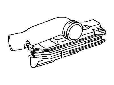 Lexus 17875-50030 Pipe, Intake Air Connector