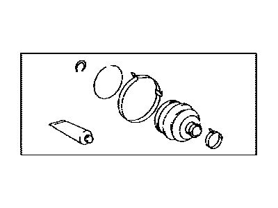 Lexus 04438-33150 Boot Kit, FR Drive S