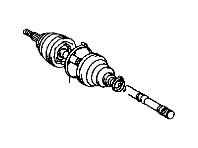 Lexus 42345-0R030 Clamp, RR Drive SHAF