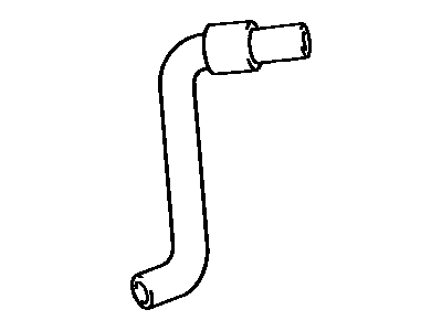 Lexus 16572-62010 Hose, Radiator, Outlet