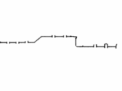 Lexus 47321-0E020 Tube, Rear Brake, NO.1