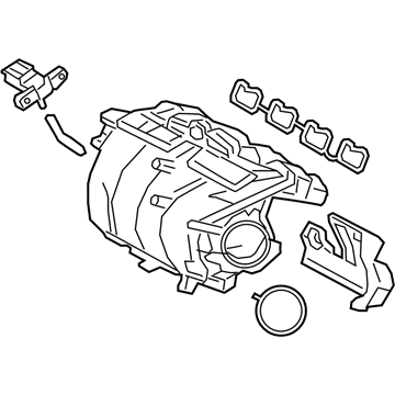 Lexus 17120-25020 MANIFOLD ASSY, INTAK